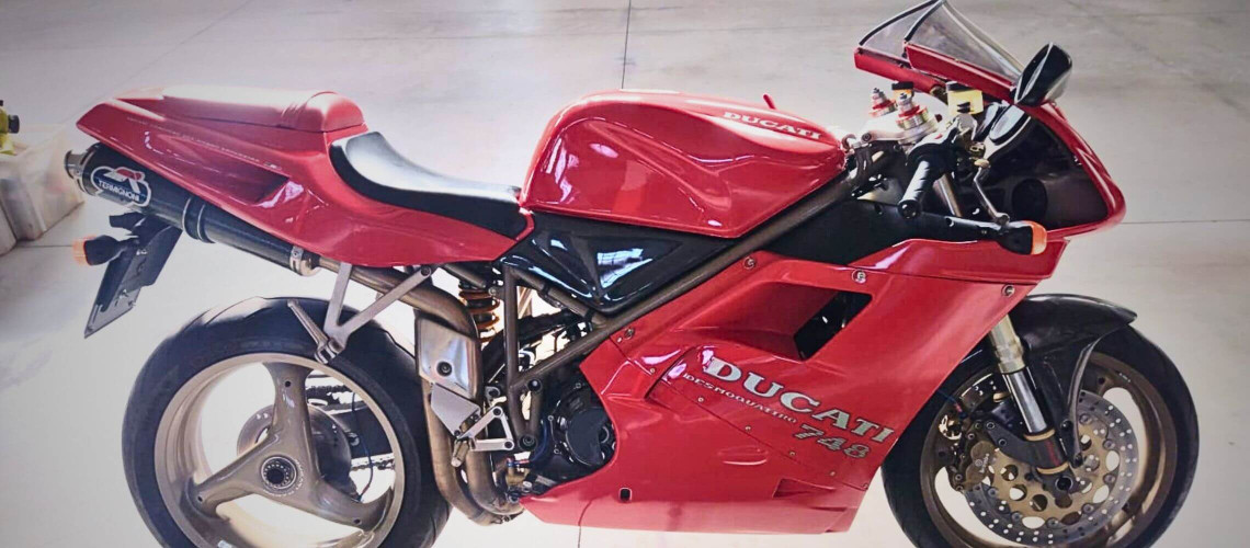 Nico and His Ducati 748: A Carbon Transformation