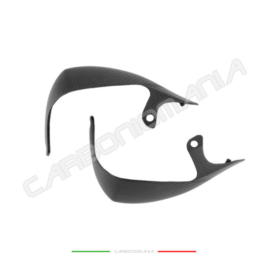 Immagine Paramani carbonio opaco Aprilia DORSODURO SMV 750 Performance Quality Trama Twill | Aprilia