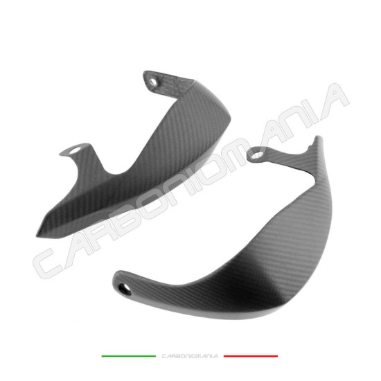 Immagine Paramani carbonio opaco Aprilia DORSODURO SMV 750 Performance Quality Trama Twill | Aprilia