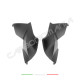 Immagine Fianchetti laterali serbatoio carbonio opaco Aprilia DORSODURO SMV 1200 Performance Quality Trama Twill | Aprilia