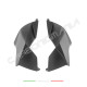 Immagine Fianchetti laterali serbatoio carbonio opaco Aprilia DORSODURO SMV 1200 Performance Quality Trama Twill | Aprilia