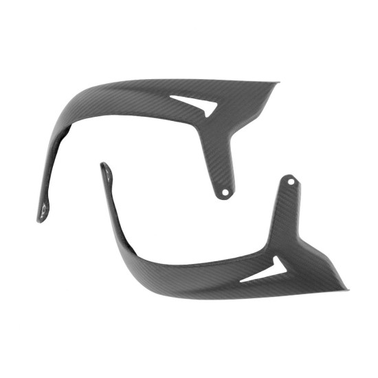 Immagine Paramani carbonio opaco Aprilia DORSODURO SVM 1200 Performance Quality Trama Twill | Aprilia