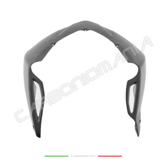 Codone posteriore copri scarichi carbonio opaco Aprilia DORSODURO SMV 750 900 1200 Performance Quality Trama Twill | Aprilia Immagine