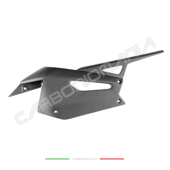 Immagine Protezione copri forcellone sinistro carbonio opaco Aprilia RS 660 Performance Quality | Aprilia