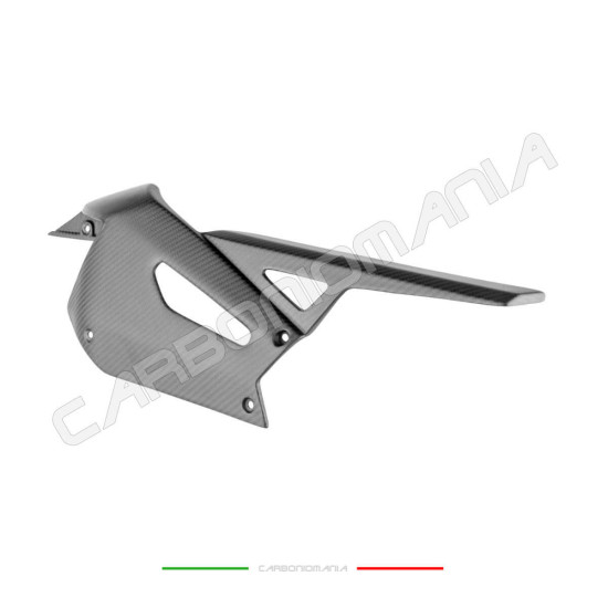 Immagine Protezione copri forcellone sinistro carbonio opaco Aprilia RS 660 Performance Quality | Aprilia