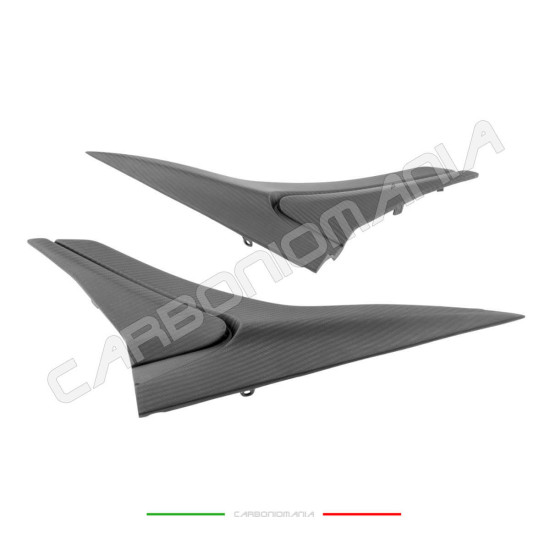 Fianchetti sotto serbatoio carbonio opaco Aprilia RS 660 Performance Quality | Aprilia Immagine