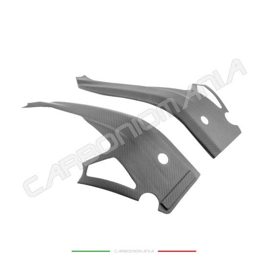 Immagine Protezioni copri telaio carbonio opaco Aprilia RS 660 Performance Quality | Aprilia