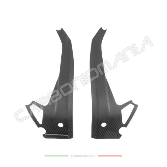 Immagine Protezioni copri telaio carbonio opaco Aprilia RS 660 Performance Quality | Aprilia