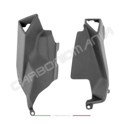 Paracalore terminali scarico carbonio opaco Aprilia RS 660 Performance Quality