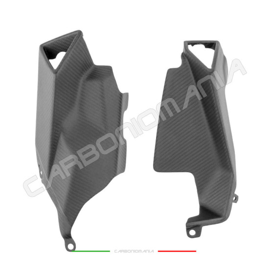 Immagine Paracalore terminali scarico carbonio opaco Aprilia RS 660 Performance Quality | Aprilia