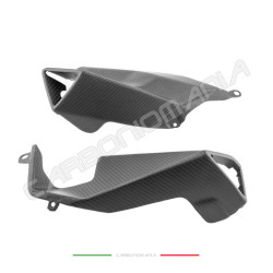 Paracalore terminali scarico carbonio opaco Aprilia RS 660 Performance Quality