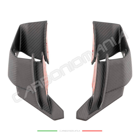 Ali aerodinamiche carbonio opaco Aprilia RS 660 Performance Quality | Aprilia Immagine