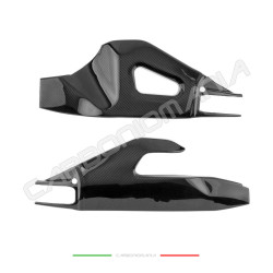 Protezioni copri forcellone carbonio Aprilia RSV4/Tuono 1100 Factory 2021 2024 Performance Quality