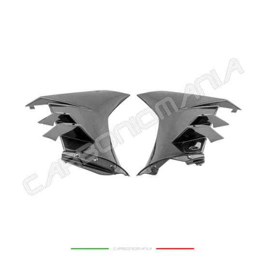 Carene laterali carbonio Aprilia RSV4 1100 Factory 2021 2024 Performance Quality | Aprilia Immagine