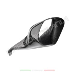 Right air duct in carbon fiber Buell Performance Quality twill pattern