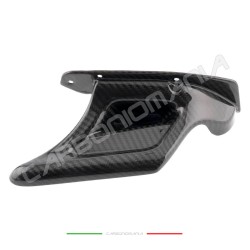 Carbon fiber lower side belt protection for Buell XB9 – XB12 Performance Quality twill pattern