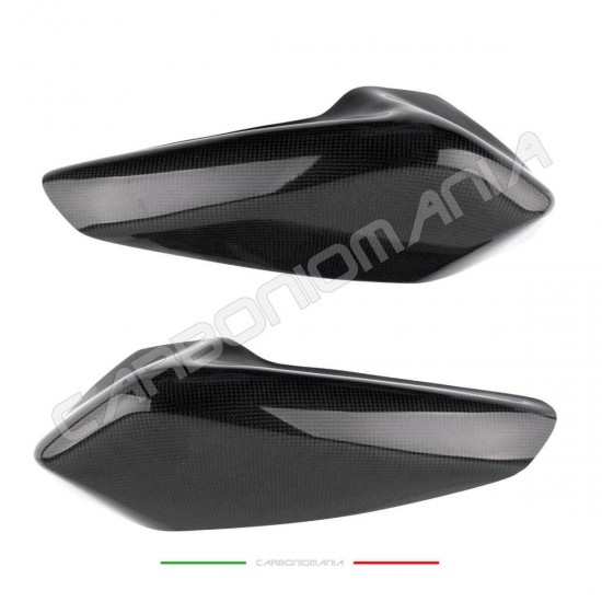 Carbon tank cover side protections Ducati 848 1098 1198 | Ducati image