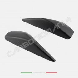 Side protection sliders in matt carbon fiber for Ducati PANIGALE V4 / V4S / V4R Performance Quality