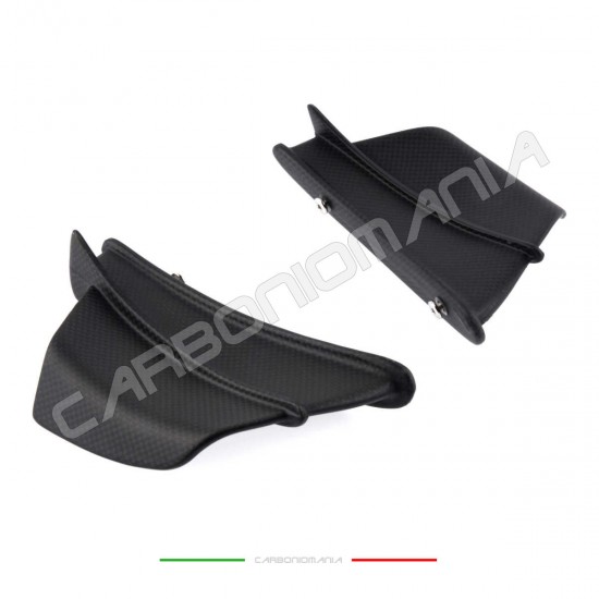 Winglets alette aerodinamiche carbonio opaco per carene Ducati PANIGALE V4/S Performance Quality | Ducati Immagine