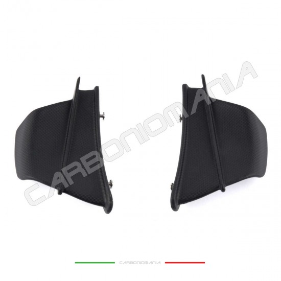 Winglets alette aerodinamiche carbonio opaco per carene Ducati PANIGALE V4/S Performance Quality | Ducati Immagine