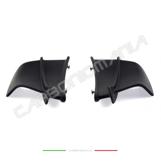 Winglets alette aerodinamiche carbonio opaco per carene Ducati PANIGALE V4/S Performance Quality | Ducati Immagine