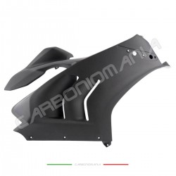 Side fairings in carbon fiber matt Ducati PANIGALE V4R Performance Quality