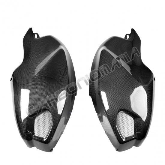 Fianchetti laterali copri serbatoio in fibra di carbonio Ducati Monster 696 796 1100 Performance Quality | Ducati Immagine
