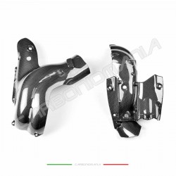 Collector exhaust protection in carbon fiber for Ducati PANIGALE V4 / V4S / V4R Performance Quality