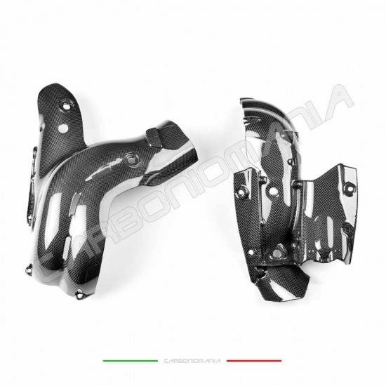 Collector exhaust protection in carbon fiber for Ducati PANIGALE V4 / V4S / V4R Performance Quality | Ducati image
