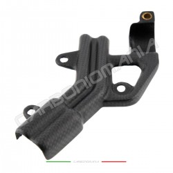 Matt carbon rear brake reservoir support Ducati Panigale V4 / Streetfighter V4 / V4S Quality Performance