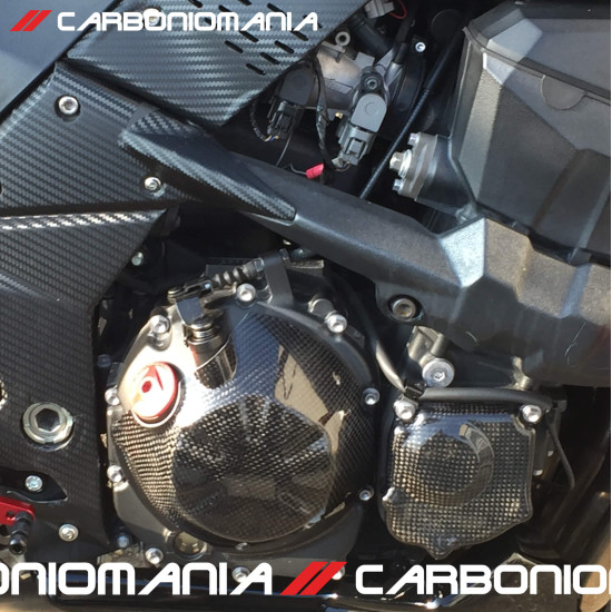 Kit protezioni carter motore in carbonio kawasaki Z 750 2007 2011 | Kawasaki Immagine