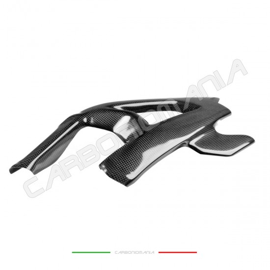 Swingarm cover with carbon chain fin for Kawasaki ZX 10R 2016 2019 | Kawasaki image