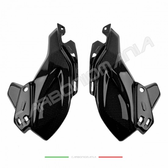 Immagine Fianchetti laterali faro cupolino in fibra di carbonio Kawasaki Z 900 2017 2018 Performance Quality | Kawasaki
