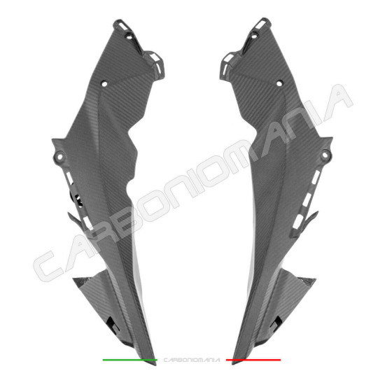 Fiancate laterali interne carbonio opaco Ktm 1290 Super Duke R 2020 2023 Performance Quality | Ktm Immagine
