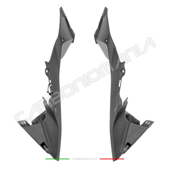 Fiancate laterali interne carbonio opaco Ktm 1290 Super Duke R 2020 2023 Performance Quality | Ktm Immagine
