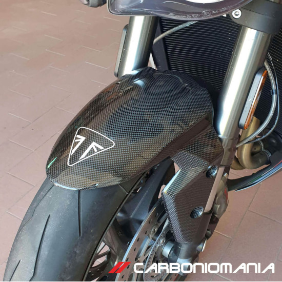 Parafango anteriore in carbonio Triumph Street Triple 765 RS 2016 2024 Performance Quality | Triumph Immagine