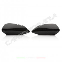 Glossy carbon tank side sliders Yamaha R6 2019 2020 (Strauss Line)