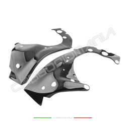 Protezioni copri telaio carbonio Yamaha R1 2015 2024 Performance Quality