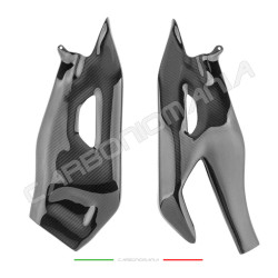Carbon swing arm covers Yamaha R1 2015 2024 Performance Quality