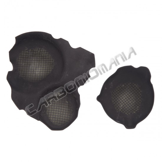 Immagine Kit protezioni carter motore in carbonio Honda CBR 600 RR 2003 2004 | Honda