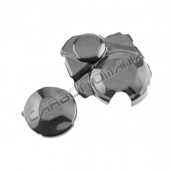 Immagine Kit protezioni carter motore in carbonio Honda CBR 600 RR 2007 2008 | Honda