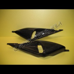 Carbon fiber side panels air ducts for Ducati Monster