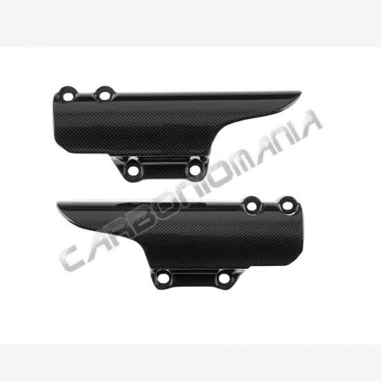 Protezioni ammortizzatori anteriori carbonio Ducati Scrambler 2015 2016 Performance Quality | Ducati Immagine