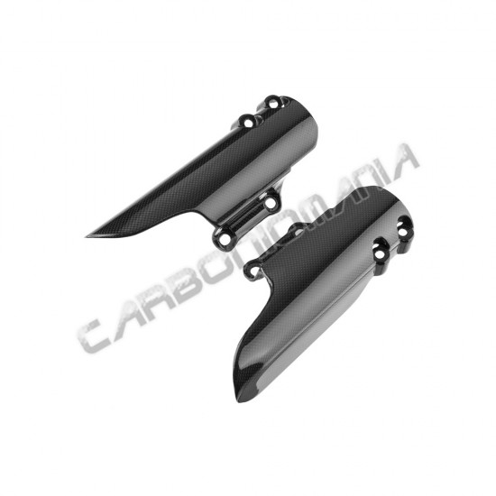 Protezioni ammortizzatori anteriori carbonio Ducati Scrambler 2015 2016 Performance Quality | Ducati Immagine