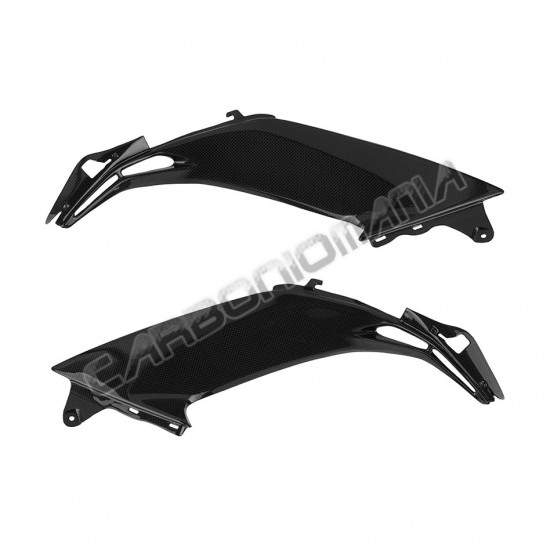 Immagine Fianchetti sotto serbatoio in carbonio Kawasaki Z 800 2013 Performance Quality | Kawasaki